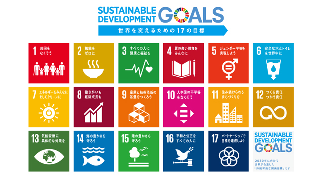 持続可能な開発目標（SDGs）への取り組み